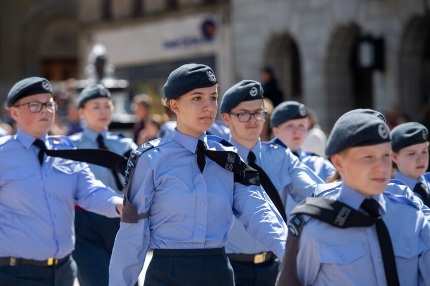 Dundee sea cadets 85th birthday parade