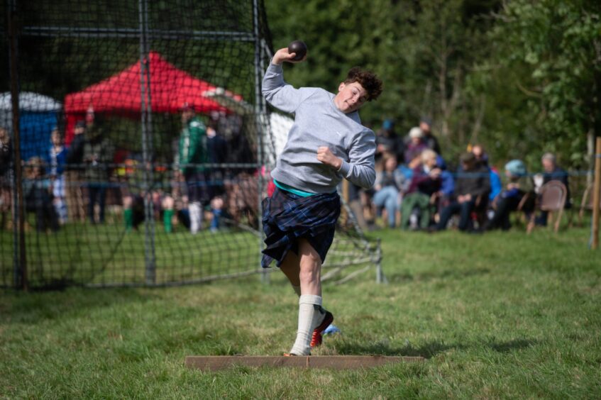 Forter Haugh hosts Glenisla Highland Games.