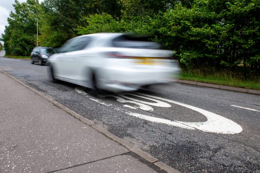 Speeding concerns at Gowanbak in Forfar.