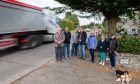 Gowanbank residents say speeding trucks cause some house to shake. Image: Kim Cessford/DC Thomson