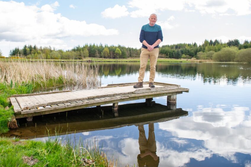 Ledyatt Loch owner David Duff