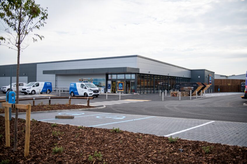 The new Dundee Aldi store will open later this month. 