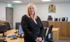 Sheriff Principal Gillian Wade KC inside the new Dundee justice hub. Image: Kim Cessford/DC Thomson.