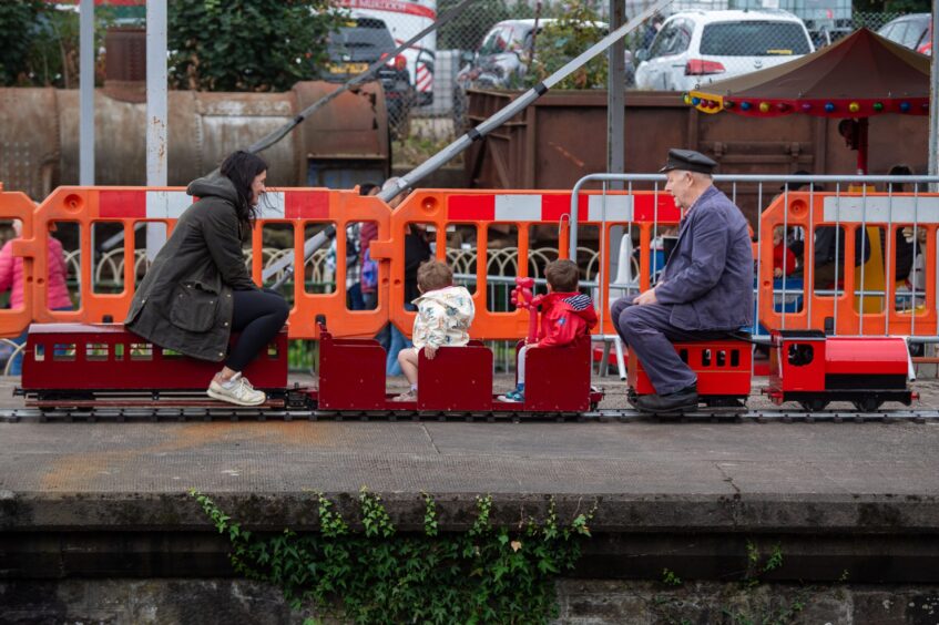 Thomas the Tank and Friends at Brechin Caledonian Railway.