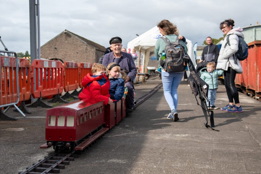 Thomas the Tank and Friends at Brechin Caledonian Railway.