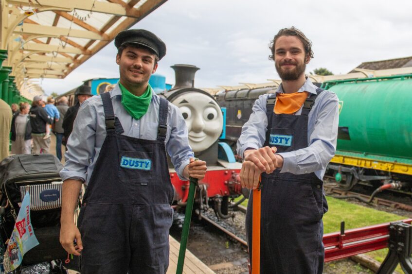 Thomas the Tank and Friends at Brechin Caledonian Railway.