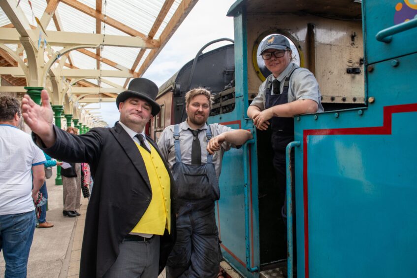 Thomas the Tank and Friends at Brechin Caledonian Railway.