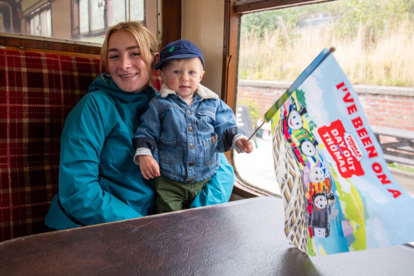 Thomas the Tank and Friends at Brechin Caledonian Railway.