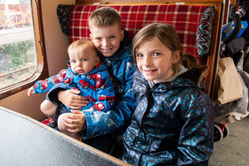 Thomas the Tank and Friends at Brechin Caledonian Railway.