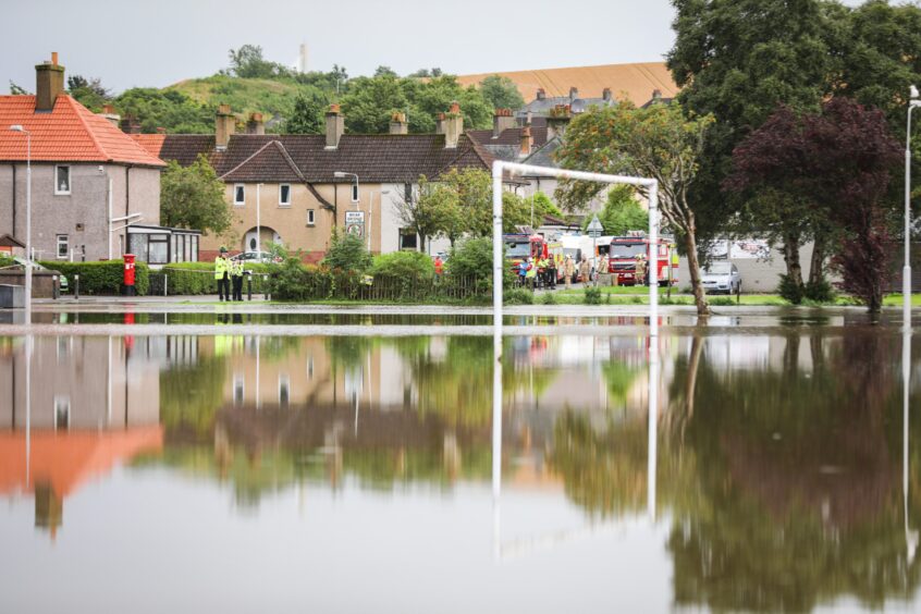 Rosyth Fife flooding