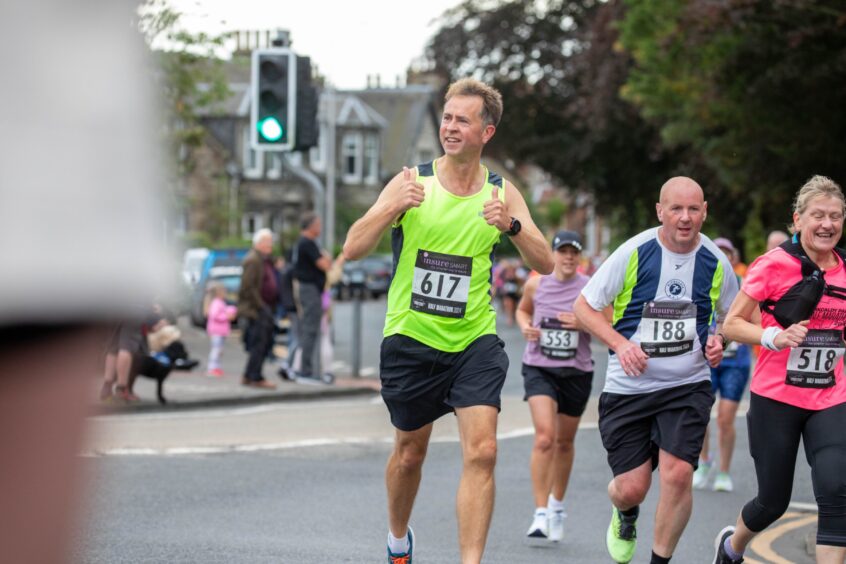 The streets of Kirkcaldy were filled with runners for the 2024 half marathon.