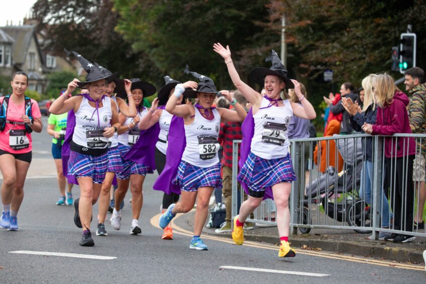 Lots of fun at Kirkcaldy half marathon