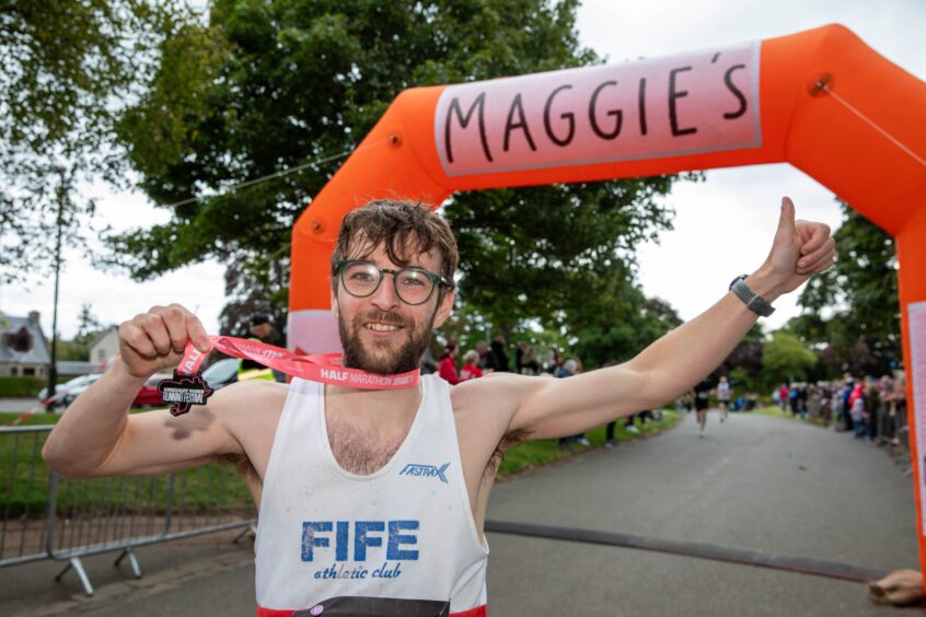 Kirkcaldy half marathon 2024 winner Liam Rutson