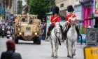 The Perth Salute made a triumphant return with a festive parade and a range of entertaining shows and veteran tributes on the North Inch. Image: Kenny Smith/DC Thomson