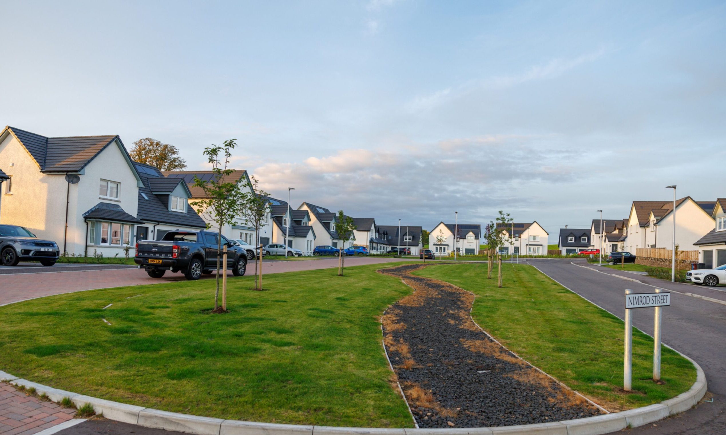 Balgillo Heights in Broughty Ferry.  Image: Kenny Smith/ DC Thomson.