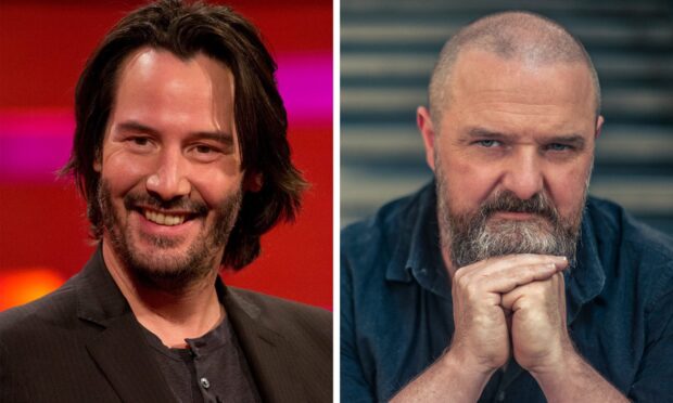 To go with story by Rebecca Baird. Fifth Step preview Picture shows; Keanu Reeves/David Ireland. na. Supplied by Image: PA/Tommy Ga-Ken Wan.  Date; Unknown