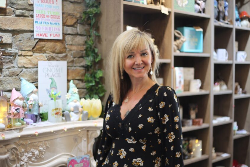 Lisa Davidson who runs the magical Tinkerbells Emporium in Stirling.