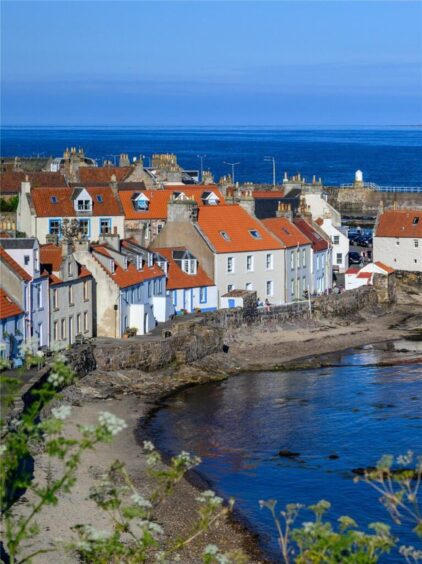 Pittenweem seafront.