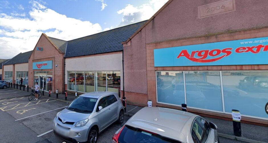 Argos outlet in New Wynd, Montrose.