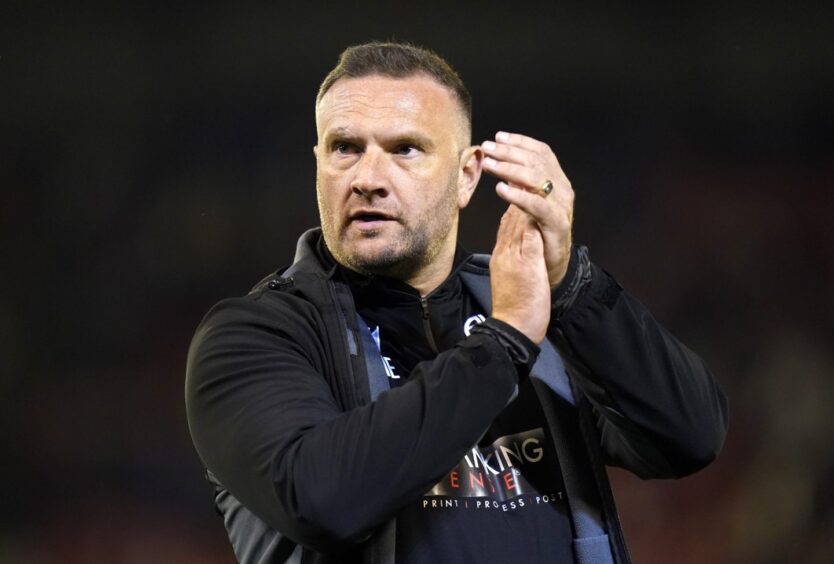 Bolton Wanderers manager Ian Evatt. Image: PA