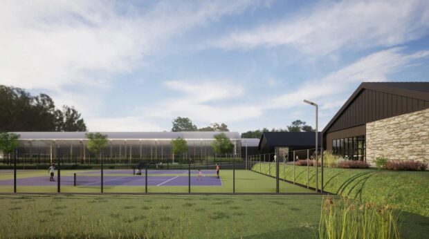 How Andy Murray centre in Dunblane could have looked.