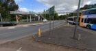 Preston roundabout, Glenrothes footbridge