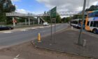 Preston roundabout, Glenrothes footbridge