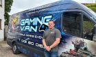 Ross Lemon and his GamingVan. Image:  Ginger PR