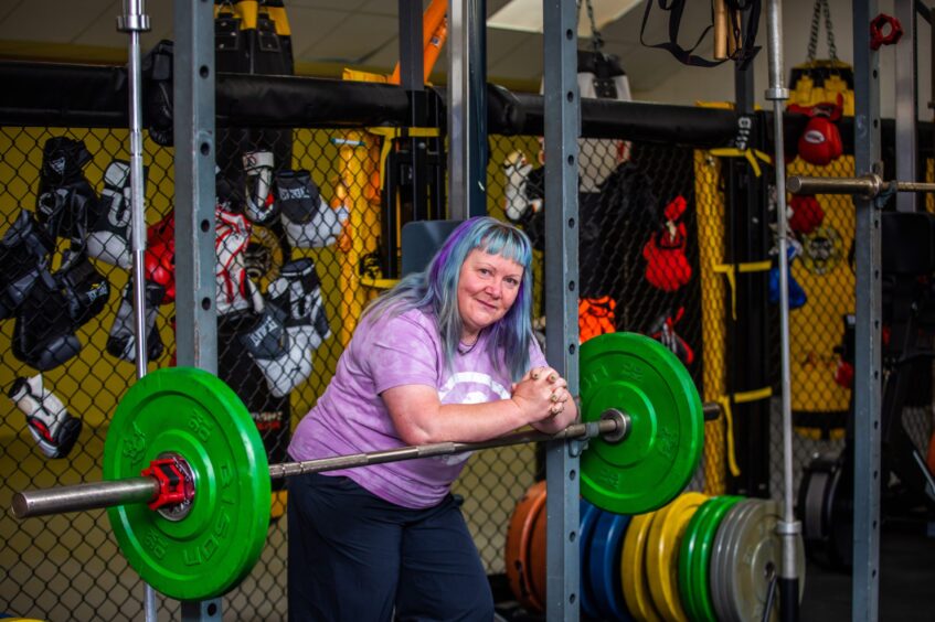 Strength coach Irene Hallyburton at Omega MMA gym