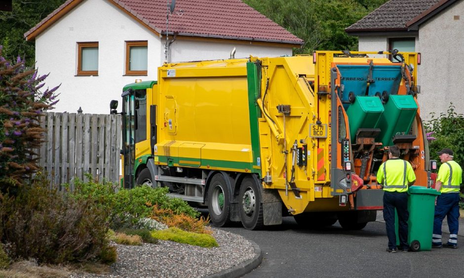 Fife bin strike collection