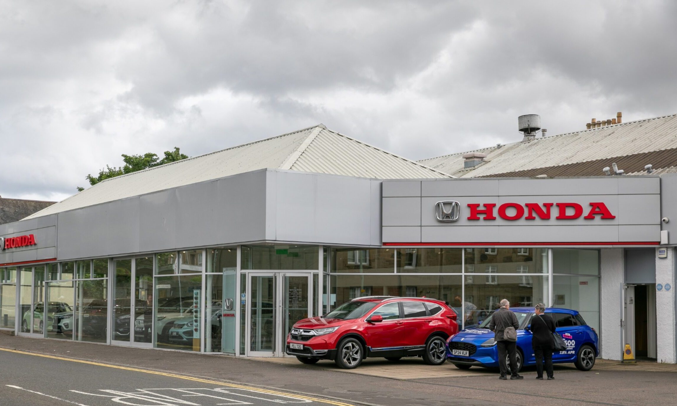 West End Honda in Broughty Ferry. Image: Steve Brown/DC Thomson