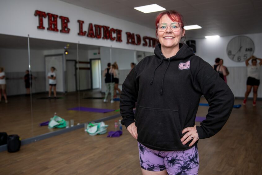 Rockbox instructor Pamela Connor at the Launch Pad Studio in Dundee.