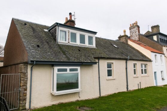 Courier - News - Alasdair Clark - St Regulus Development story - CR0033522 - St Andrews - Picture Shows: Current dwelling at St Regulus in St Andrews - Monday 7th February 2022 - Steve Brown / DCT Media