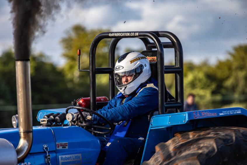 British Championship tractor pulling at Brechin.