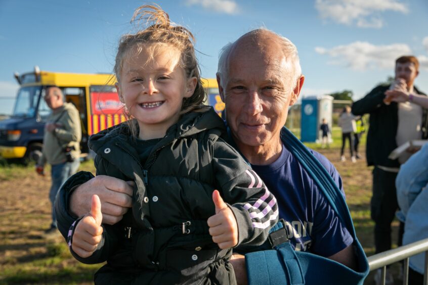 Tractor pulling event at Brechin.