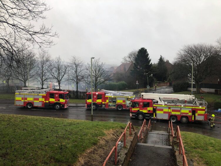 Dunmore Street caravan fire