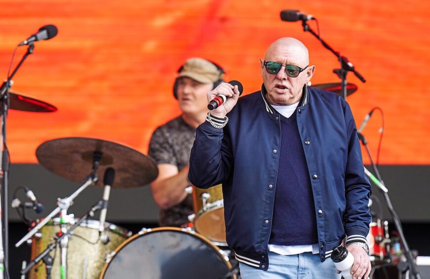 Shaun Ryder plays BST at Hyde Park.