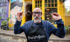 Spex Pistols owner Richard Cook outside his shop. Image: Alan Richardson