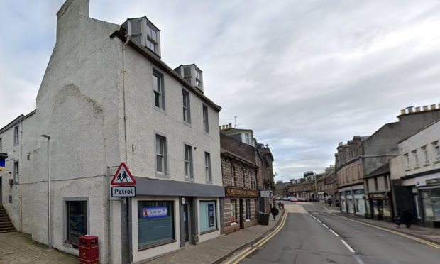 The whitewashed four-storey building occupies a prime spot on St David's Street. Image: Google