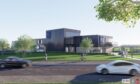 How Dundee FC's proposed training hub may look from Riverside Drive.