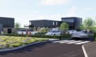 How Dundee's proposed training hub may look from Riverside Drive. Image: Dundee FC Community Trust/LJRH Architects.