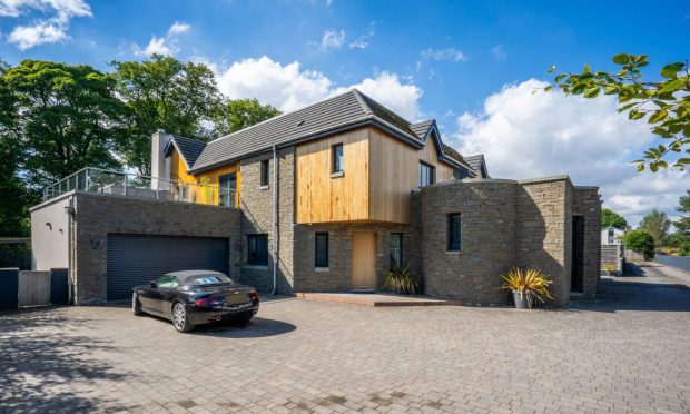 The Oaks is a luxurious new home near St Andrews. Image: Rettie.