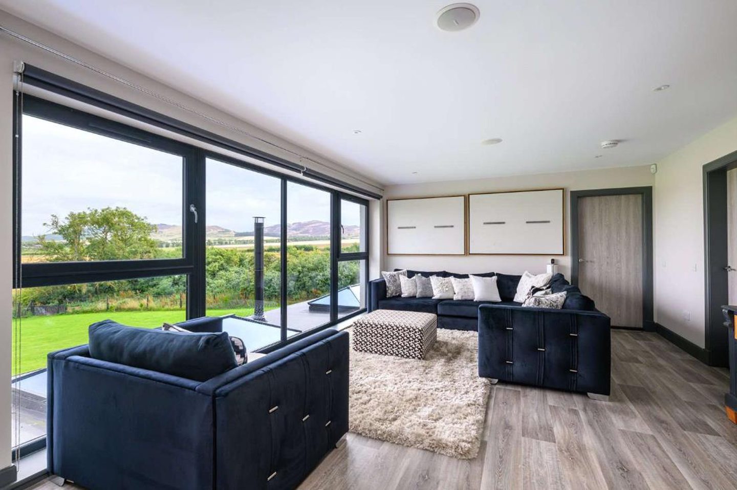 The upstairs sitting room.