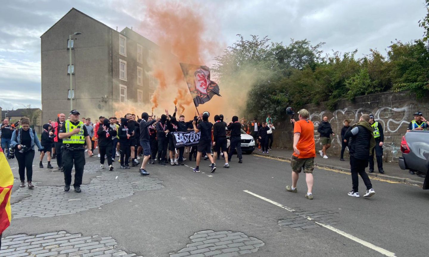 Dundee United fans.