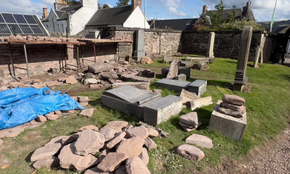 Auchterarder graveyard concerns