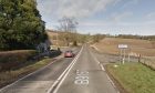 The crash happened on the B9157 near Aberdour. Image: Google Street View