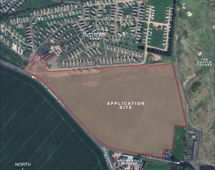 St Andrews Holiday park extension site