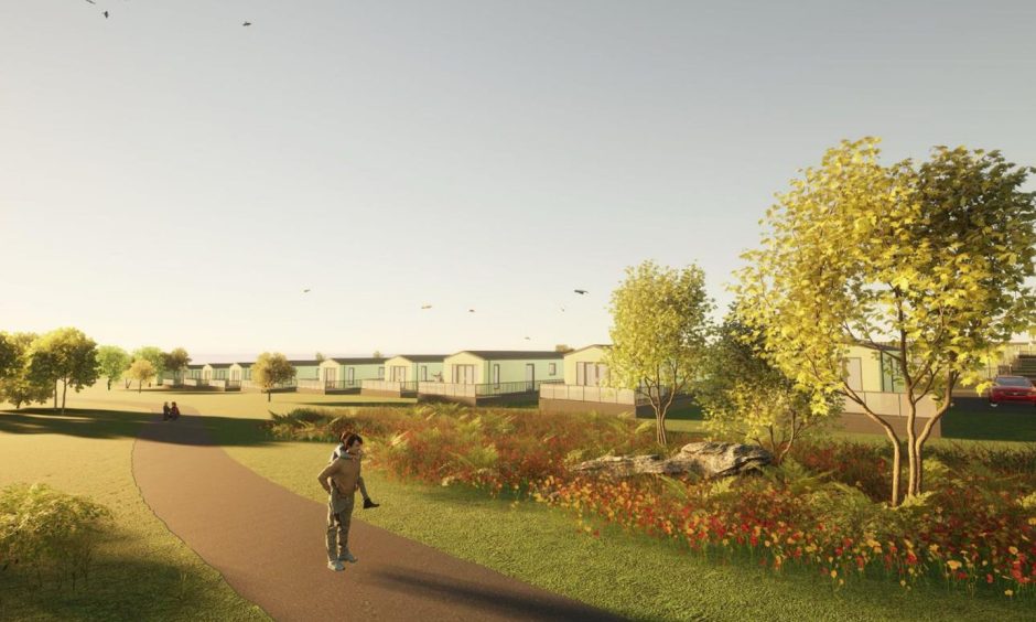 How the extension to St Andrews Holiday Park would look