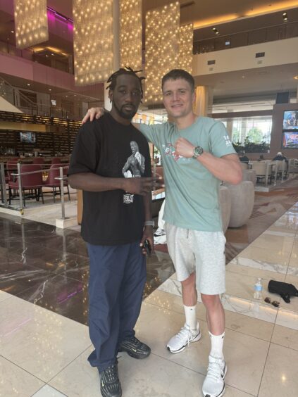 Luke Bibby met Terence Crawford the day after the American fought.