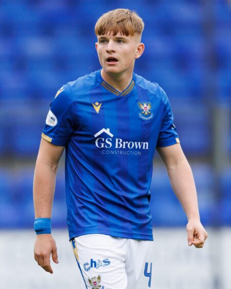 Young St Johnstone midfielder, Fran Franczak.